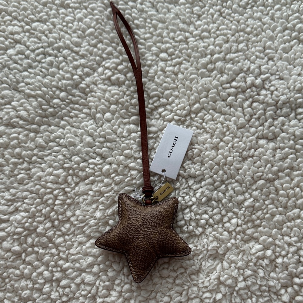 Coach Star Puffy Bag Purse Charm NWT